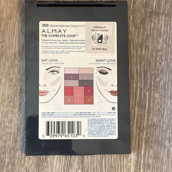 NEW Almay The Complete Look EYE LIP & CHEEK Palette #300 Medium Deep Skin Tones - Picture 3 of 3